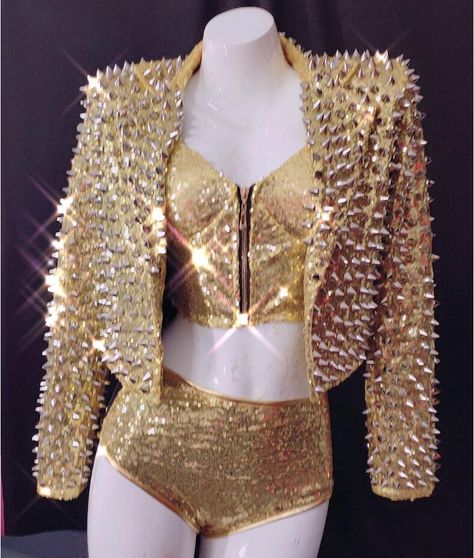 Sequins Jacket, Wrestling Outfits, Wwe Outfits, Prom Outfit, Dancing Party, Dancer Costume, Bar Outfit, Catty Noir, Preformance Outfits