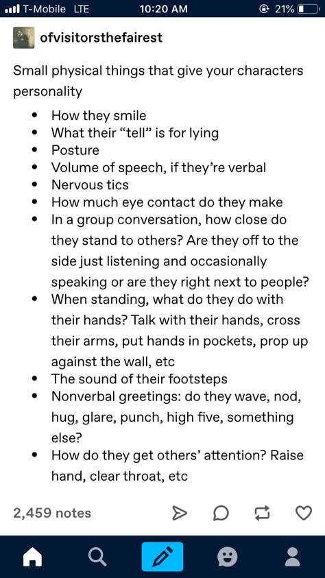 Small Writing Prompts, Create A Story With A Plot Twist Challenge, Character Traits Ideas, Cute Personality Traits, Writing Personality Traits, Interesting Character Traits, How To Build A Character For A Book, Book Writing Tips Character Development, Hair From Behind Drawing