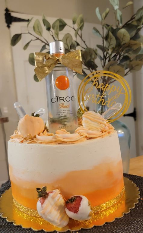 Ciroc Cake, Ciroc Peach, Girls Night, Vodka, Cheese, Cake