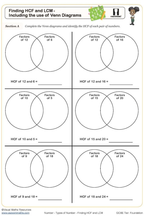 Hcf Worksheets, Factors Worksheet, Hcf And Lcm Activity For Class 5, Highest Common Factor, Factors And Multiples Worksheet, Common Factors Worksheet, Hcf And Lcm Worksheet, Hcf And Lcm Worksheet For Class 5, Year 9 Maths Worksheets