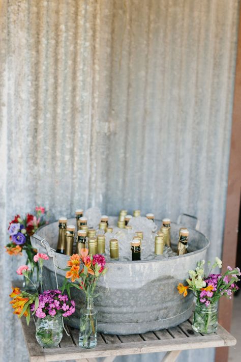 Wedding Ice Chest Ideas, Wedding Drink Bucket Ideas, Wedding Drink Buckets, Beer Ice Bucket Ideas, Beers In Ice Bucket, Beer Bucket Wedding, Ice Buckets For Wedding Receptions, Drink Buckets For Wedding, Wedding Ice Bucket Ideas