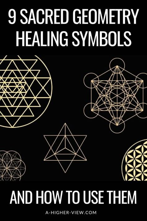 Using sacred geometry for healing is a powerful practice that allows you to tap into the ancient wisdom these symbols embody, assisting in the transformation and growth of one’s consciousness. We explore nine sacred geometry healing symbols, their meanings, symbolism and healing properties. #sacredgeometry #healingsymbols #symbolsforhealing Ancient Geometry Symbols, Sacred Geometry Healing, Powerful Symbols Spiritual Tattoo, Egg Of Life Sacred Geometry, Mandala Symbols Meanings, Mandala Meaning Symbols, Seed Of Life Meaning, Ancient Symbols And Meanings, Esoteric Symbols Sacred Geometry