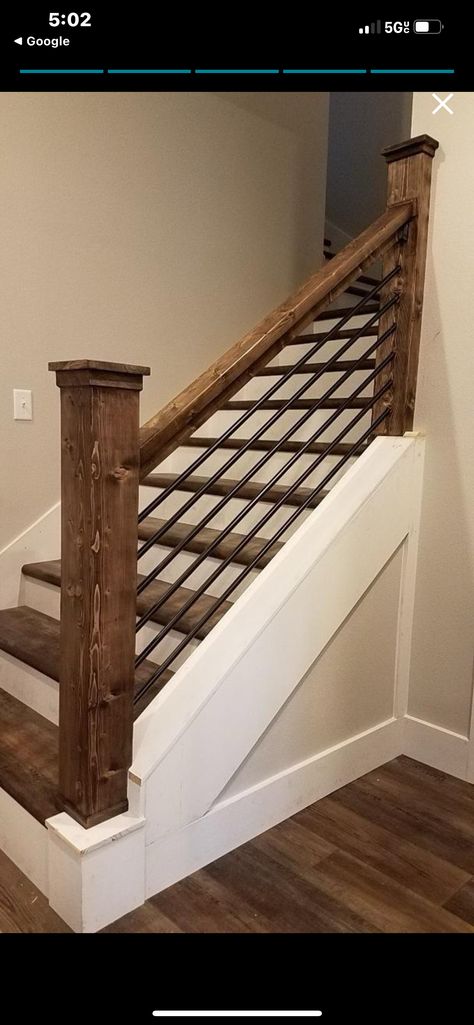 Farmhouse Interior Stairs, Farmhouse Staircase, Farmhouse Stairs, Interior Stairs, Farm Ideas, Farmhouse Interior, Industrial Farmhouse, Farmhouse Homes, Modern Farmhouse