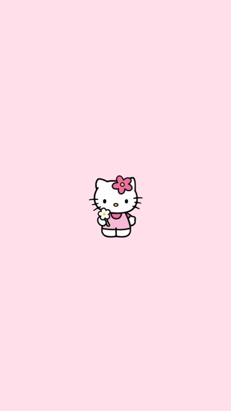 Soft Pink Hello Kitty Wallpaper, Hello Kitty Instagram Pfp, Cute Hello Kitty Wallpaper Iphone, Simple Hello Kitty Wallpaper, Aesthetic Wallpaper Hello Kitty, Wallpaper Backgrounds Hello Kitty, Hello Kitty Pink Wallpaper, Pink Hello Kitty Wallpapers, Hello Kitty Home Screen