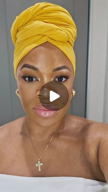 Brittany W. | STL Influencer📷 on Instagram: "How to tie a Turban/Headwrap #EXPLORE • • • • • • • • • #outfitinspo #outfitideas #headwrap #turban #hairstyles" Braids With Turban Head Wraps, Scarf Hairstyles Bun, How To Tie A Turban Scarf, Wrap Scarf Head, Turban Updo, Hair Turban Styles, Headwrap Styles Black Women, How To Tie A Turban, How To Tie A Head Wrap