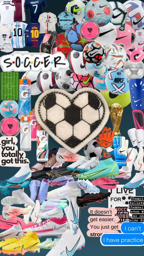 #soccer #sports #wallpaper Cute Soccer Pictures, Pink Soccer Cleats, Football Wallpaper Iphone, Soccer Skills Training, Soccer Wallpaper, Soccer Aesthetic, Soccer Backgrounds, Best Soccer Shoes, Soccer Wallpapers