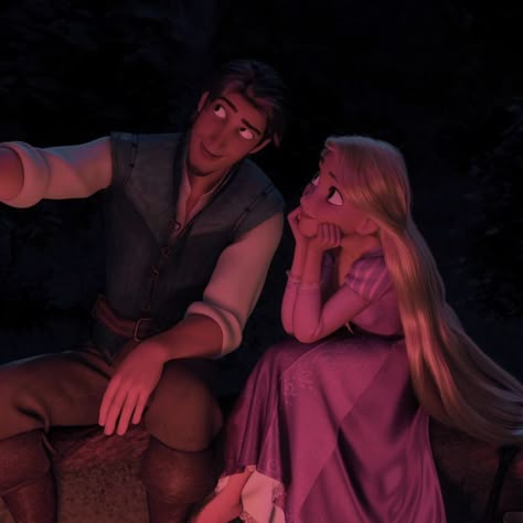 Disney Çiftleri, Rapunzel Y Flynn, Flynn Rider And Rapunzel, Tangled Aesthetic, Rapunzel Aesthetic, Rapunzel Disney, Rapunzel And Flynn, Rapunzel And Eugene, Disney Princess Rapunzel