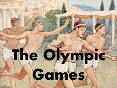 Ancient Greece - The Olympic Games Greek Olympics, Ancient Olympic Games, Ancient Olympics, Four Horses, Pentathlon, One Step Forward, The Olympic Games, Long Jump, Upper Elementary