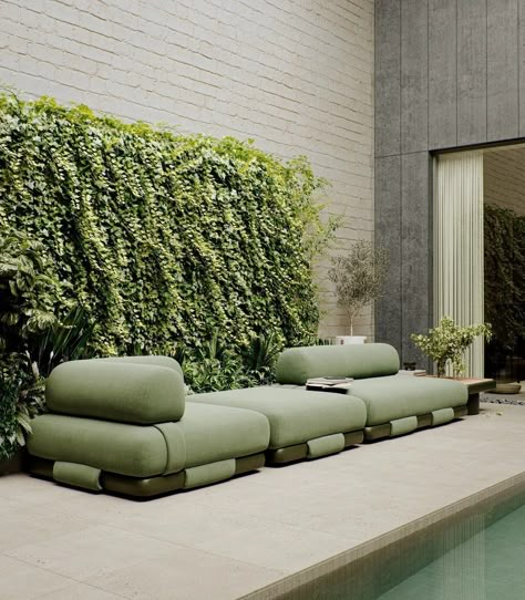 Kettal Furniture, Outdoor Sofa Design, New York Townhouse, Spanish Furniture, Sofa Company, Modular Lounges, Sofa Lounge, Patricia Urquiola, Multifunctional Furniture