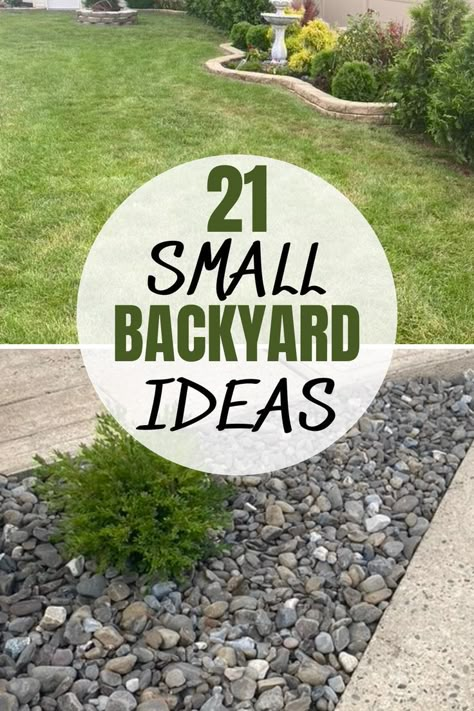 Budget Landscaping, Cheap Landscaping Ideas, Small Yard Landscaping, Small Garden Landscape, Small Backyard Landscaping Ideas, Small Front Yard Landscaping, Cheap Backyard, Small Backyard Ideas, Easy Backyard