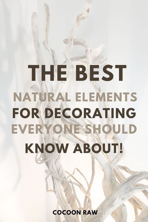 Decorating With Natural Materials, Bring Outside Inside Decor, Decorating With Nature Elements, Organic Home Decor Natural, Decorate With Nature, Rustic Organic Home Decor, Holistic Home Decor, Organic Natural Decor, Natural Decor Ideas