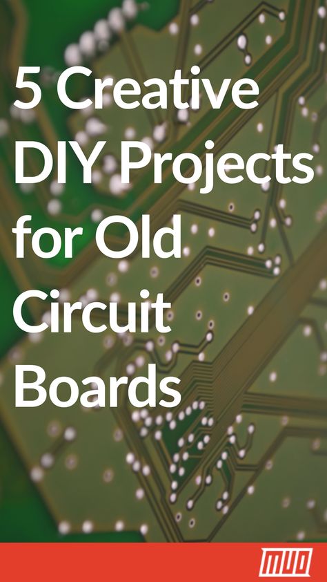 5 Creative DIY Projects for Old Circuit Boards  #Upcycle #DIY #Reuse #CuircuitBoard #Electronics Circuit Boards Art, Diy Electronic Circuit Projects, Diy Electronics Hacks, Electric Circuit Projects Ideas, Metal Crafts Diy, Diy Electronics Projects, Circuit Board Art, Electronic Ideas, Computer Circuit Boards