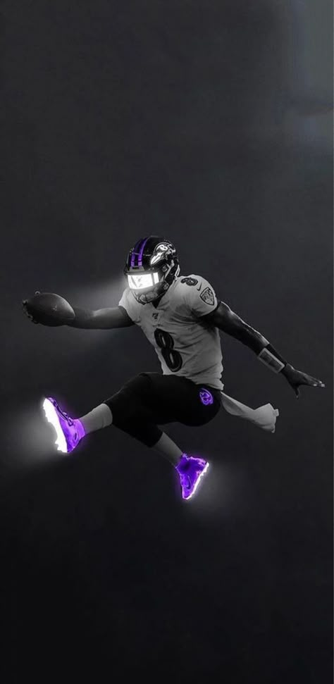 Baltimore Ravens Tattoo, Lamar Jackson Wallpaper, Nfl Aesthetic, James Town, Cool Football Pictures, Nfl Wallpaper, Ravens Logo, Baltimore Ravens Logo, Joe Flacco