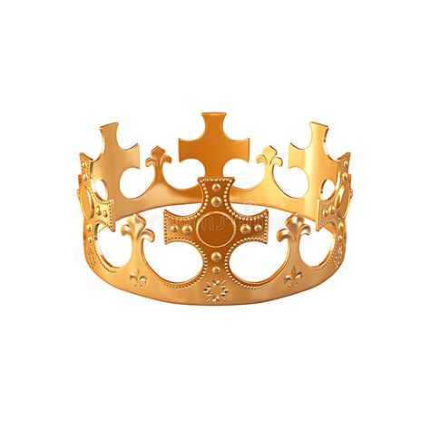 Gold crown. Close up view isolated , #sponsored, #crown, #Gold, #Close, #isolated, #view #ad Crown Side View, Creative Typography Design, Crown Gold, Photo Gold, Creative Typography, Gold Crown, Side View, Typography Design, Stock Illustration