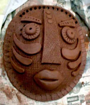 New summer art camp in McKinney offers a rainbow of projects Clay African Masks, African Clay Art, Ceramic Masks, Ceramic Mask, Mask Drawing, Kids Clay, Incredible Art, Art Camp, Keramik Design