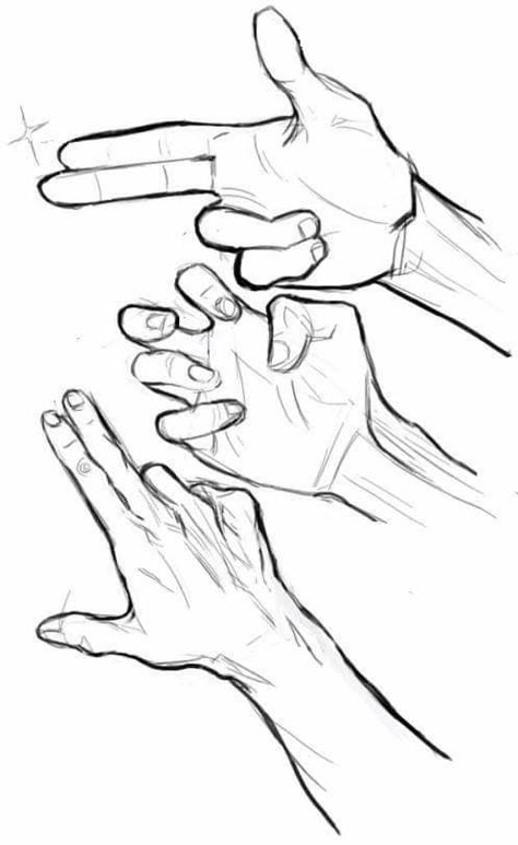 Hands Reference, Hand References, Hand Poses, Drawing Hands, Hand Drawing Reference, Body Reference Drawing, Hand Reference, Drawing Refs, Figure Drawing Reference