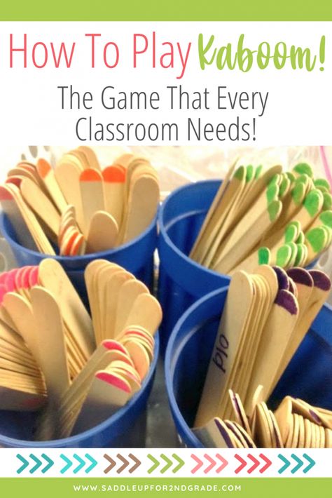 Math Kaboom Game, Fun Math Lessons For Kindergarten, Making Math Fun 3rd Grade, Cc Math Games, Kaboom Math Game, Tutoring Games Reading, 2nd Grade Classroom Party Games, Math With Manipulatives, Diy Literacy Games