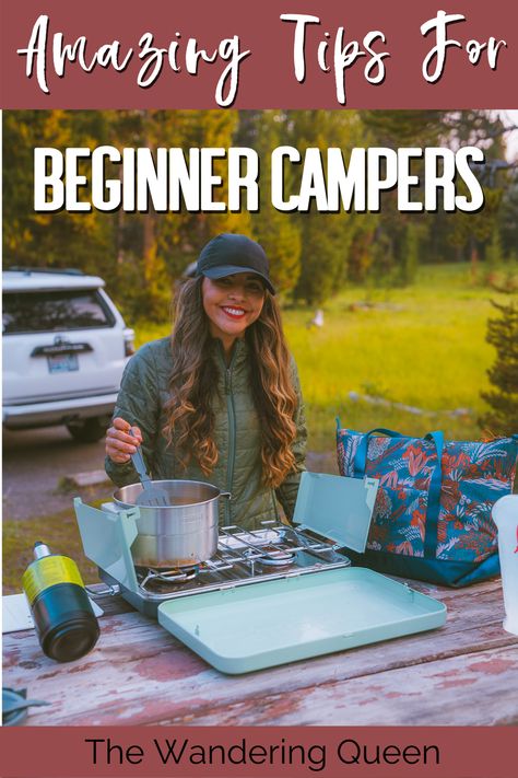 Trailer Essentials, Tent Setup Ideas, What To Bring Camping, Camping Supply List, Must Have Camping Gear, Tent Camping Hacks, First Time Camping, Camping For Beginners, Solo Camping