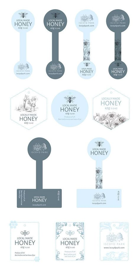 Food Label Design Stickers Jar, Honey Stickers Jar Labels, Bottle Sticker Design Ideas, Bakery Sticker Labels, Honey Packing Ideas, Honey Jar Packaging Design, Honey Packaging Design Bottle, Product Tag Ideas, Jam Jar Labels Design