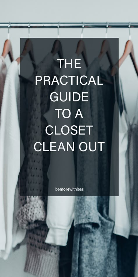 Clean Your Closet, Cleaning Out Your Closet, Home Inspo Modern, Declutter Closet, Decluttering Inspiration, Closet Cleanout, Declutter Home, Cleaning Out Closet, Wardrobe Organisation