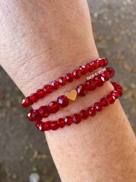 Valentine’s Bracelets, Diy Valentine Jewelry Ideas, Valentine Bracelets Beads, Valentine Jewelry Diy, Valentines Day Beaded Bracelets, Valentines Seed Bead Bracelets, Valentines Day Beaded Jewelry, Valentine’s Day Beaded Bracelet, Vday Bracelets