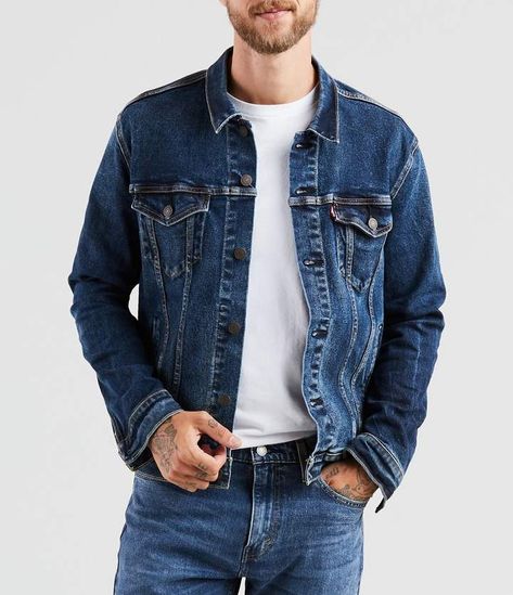 Jean jacket grunge