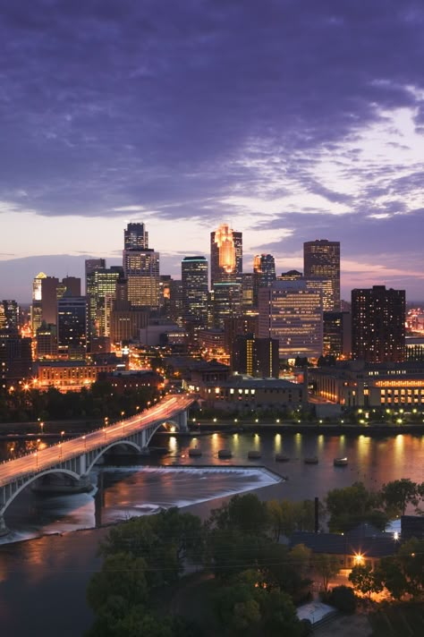 Minneapolis, Minnesotacountryliving City In The Distance, Minneapolis At Night, Minneapolis Minnesota Aesthetic, Pink City Aesthetic, Minneapolis Aesthetic, Minnesota Aesthetic, Minnie Aesthetic, Minneapolis Downtown, Minneapolis Photography