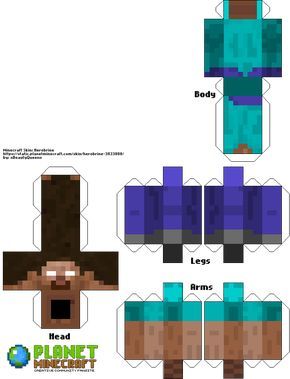 Create papercraft of Herobrine Minecraft Skin Minecraft Paper Craft, Minecraft Cutouts, Herobrine Minecraft, Papercraft Minecraft Skin, Minecraft Paper, Minecraft Herobrine, Minecraft Templates, Minecraft Bedroom Decor, Minecraft Papercraft