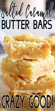 Salted Caramel Butter Bars, Caramel Butter Bars, Galletas Keto, Caramel Butter, Salted Caramel Bars, Caramel Bars, Butter Bars, Dessert Bar Recipe, Bar Recipes