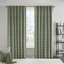 Living Room Decor Lights, Plaid Curtains, Tab Top Curtains, Tab Curtains, Privacy Panels, Salford, Darkening Curtains, Lined Curtains, Madison Park