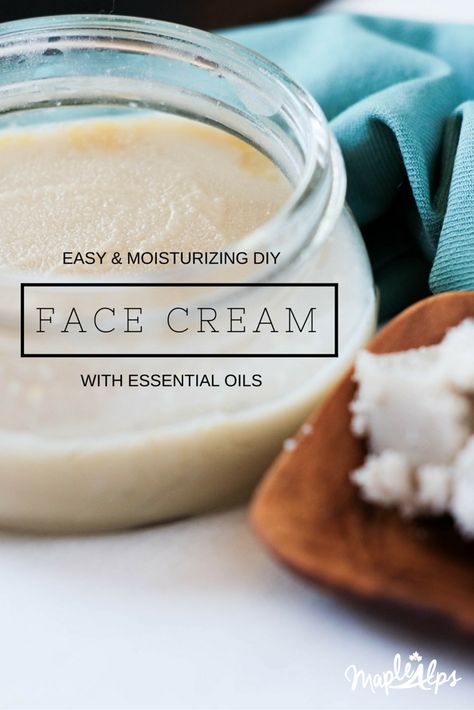 Easy and Moisturizing DIY Face Cream! Make in one day! Diy Face Cream, Face Cream For Wrinkles, Homemade Moisturizer, Homemade Face Cream, Oil Cleansing, Skin Care Routine For 20s, Cream For Oily Skin, Face Scrub Homemade, Moisturizing Face