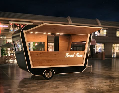 FOOD TRUCK CONCEPT on Behance Food Truck Concept, Foodtrucks Ideas, Truck Concept, Coffee Food Truck, Gerobak Dorong, Mobile Cafe, Mobile Coffee Shop, Coffee Trailer, Mobile Food Cart