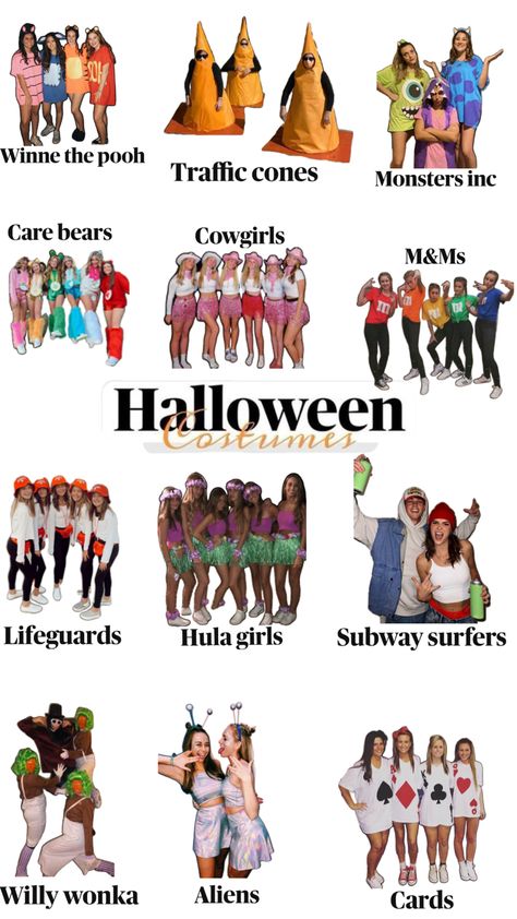 Halloween costumes even tho Halloween isn’t until October- Fun Halloween Outfits, Costume Ideas For Duos, Halloween Duos, Women Halloween Costume Ideas, Halloween Costume Ideas For Couples, Cute Group Halloween Costumes, Classy Halloween Costumes, Costume Ideas For Couples, Matching Halloween Costumes