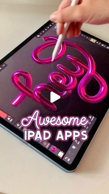 The Creative Bix on Instagram: "My favorite iPad Apps 🤗

Save this video for a rainy day when you want to try a new app out! ✅

Comment your current favorite or most used app on the iPad👇

🖌️ 3D Procreate Brushes 
🖌️ Little Bird Font
**shop thecreativebix.com or through link in bio**

Software used:
📱iPad Air 13” (M2)
✏️ Apple Pencil Pro
.
.
.
.
.
#ipad #ipadpro #procreate #affinitydesigner #adobefresco #digitalplanner #nomadsculpt #digitalplanning #ipadplanner #ipadplanning #thatgirlaesthetic #readingjournal #ipadnotetaking #aestheticnote #ipadnotes #applepencil #applepen #goodnotes #ipadapp #ipadair #appleipad #digitalarttips #apps #art #drawing #digitalart #digitalpainting #vectorart #creativewomen" Drawing App For Ipad, Illustration App Design, Free Art Apps For Ipad, Apple Pencil Drawing Ipad, Drawing Apps Ipad, Art Apps For Ipad, Apps Must Have, Things To Draw On Ipad, Ipad Graphic Design