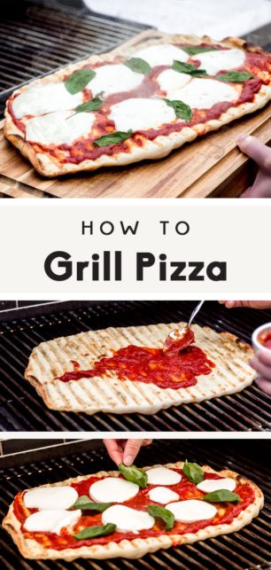 Everything you need to know about how to grill pizza. This is seriously the best, easy grilled pizza recipe you'll ever make without a pizza stone. It's chewy, crispy, and perfect for adding your favorite toppings. #pizza #grilling #summer #grill #pizzarecipe #pizzanight Easy Grilled Pizza, How To Grill Pizza, Pizza On The Grill, Grilled Pizza Recipes, Grill Pizza, Pizza Lasagna, Grilling Ideas, Grilled Food, Ambitious Kitchen