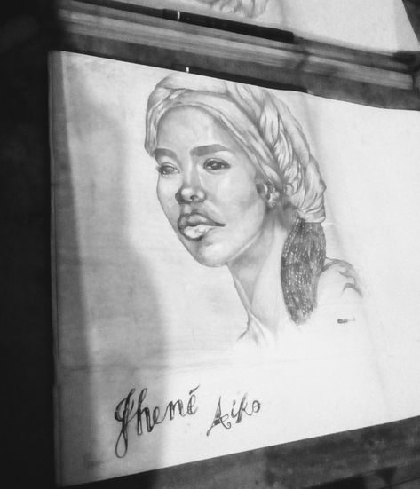 Pencil Drawing,jhene aiko, beautiful drawing, portrait, by desherrawilde Jhene Aiko Drawing, Random Sketches, Portrait Drawings, Jhene Aiko, Best Portraits, Custom Portraits, Pencil Drawing, Portrait Drawing, Fun To Be One