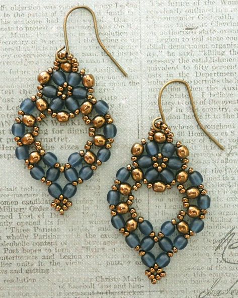 DIY Seed Bead Earrings