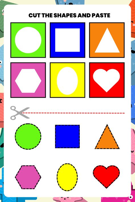 shapes preschool, shapes worksheet kindergarten, shapes worksheets, shapes activities preschool, shapes activities, shapes and colors preschool activities, shapes activities preschool worksheets, Matching Shapes Worksheet, Shapes Worksheets For Kids, Motor Skills Preschool, 2d Shapes Activities, Drawing Shapes, Shapes For Toddlers, Shape Activities, Shape Activities Preschool, Shape Coloring Pages