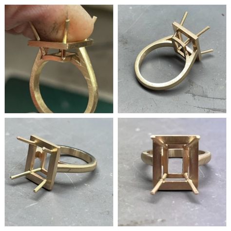 John Meszaros (@meszarosjohn) • Instagram-foto's en -video's Gem Setting, Metal Smithing, Basket Setting, Stone Setting, Basket Sets, Gems Jewelry, Jewellery Collection, Stone Settings, Necklace Designs