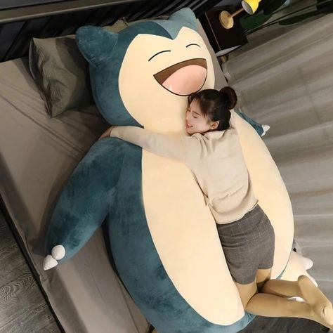 Just found this amazing item on AliExpress. Check it out! $6.86 68％ Off | 200/150cm Giant Snorlax Plush Pokemon Plush Toys Kawaii Soft Snorlax Leather Shell Plushie NO Filling Pillow Gifts for Children