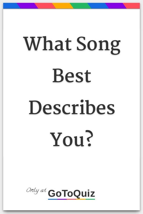 "What Song Best Describes You?" My result: So What by Pink What Are You Quiz, Jordan Sparks, What Is My Aesthetic, Beat Songs, Fun Quiz Questions, Aesthetic Quiz, Fun Personality Quizzes, Songs That Describe Me, Describe Your Personality