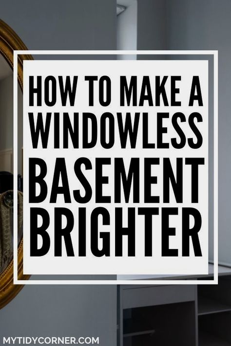 Basement Lighting Ideas Dark Rooms, How To Brighten A Basement, Basement Wall Lighting, Small Dark Basement Ideas, Basement Bathroom No Window, Small Basement Office Ideas No Windows, Basement Bathroom Ideas No Window, Brighten A Basement, How To Brighten A Dark Room