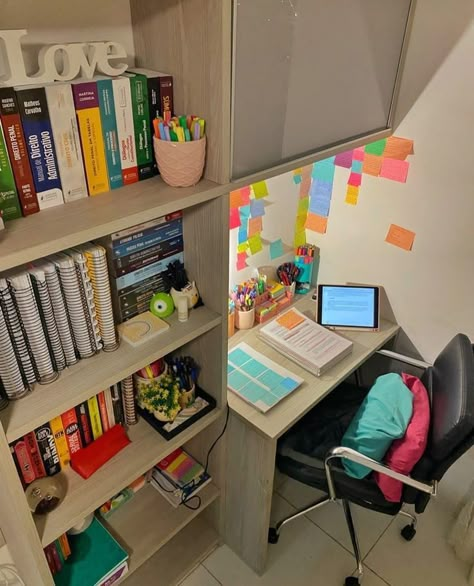 Study Table Organization, Aesthetic Workspace, Study Table Designs, Study Desk Decor, Study Corner, Study Place, Study Organization, Study Room Decor, Study Areas