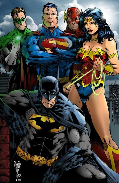 Justice League Univers Dc, The Lone Ranger, Justice League Of America, The Justice League, Arte Dc Comics, Comics Characters, Bd Comics, Dc Comics Characters, Superhero Comics