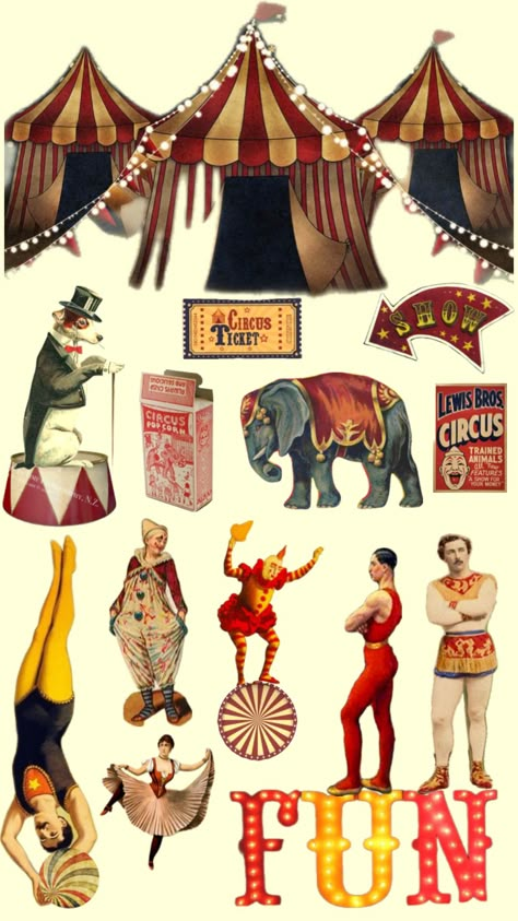 #circus Circus Tattoo, Haunted Carnival, Circus Design, Graphic Design Images, Fall Fest, Circus Animals, Drama Club, Puppet Theater, Circus Art