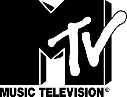 MTV for black and white tv Mtv Music Television, Mtv Logo, Mtv Music, Famous Logos, Logo Redesign, Tv Set, Corporate Logo, Music Magazines, Movie Titles