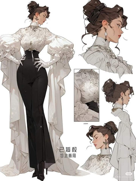 Mid Evil Dresses Aesthetic, Traditional Witch Outfit, Y2k Suit Women, Masquerade Drawing Reference, Plump Character Design, Suggestive Outfits Drawing Reference, Character References Pose, Steampunk Clothing Drawing, Priest Robes Concept Art