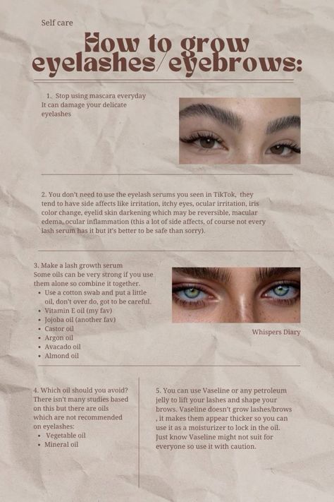 Grow Eyelashes, Eyebrow Care, Studera Motivation, Skin Darkening, Eyelashes And Eyebrows, Eyebrow Serum, Eyebrows Eyelashes, How To Grow Eyelashes, How To Grow Eyebrows