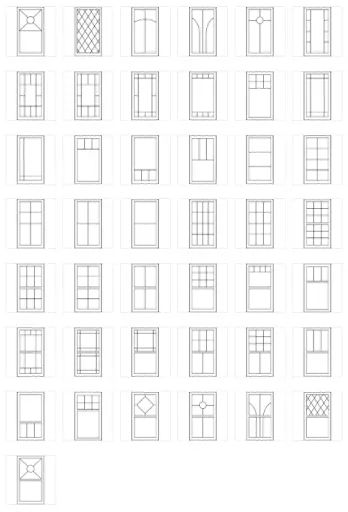 Divided Lites & Grid Windows: Guide to Multi-Pane Windows Grid Windows, Types Of Houses Styles, Colonial Windows, Window Grids, Window Grill Design Modern, Carpet Cleaning Business, Window Inserts, Window Grill Design, Window Types