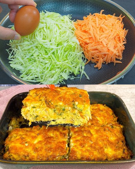 Baked Cabbage and Potato Casserole - Greenku Recipes Carrots Casserole Recipe, Carrot Cabbage Recipes, Potato Cabbage Recipes, Cabbage Potato Recipes, Cabbage And Potato Recipes, Veggie Dishes Dinner, Potato And Carrot Recipes, Bisquick Recipes Dinner, Cauliflower Cakes